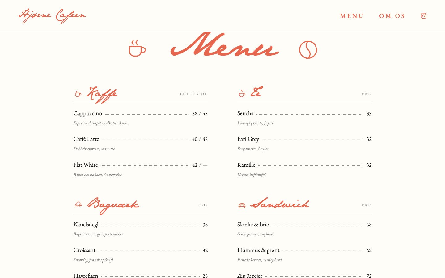 Concept site for a café in Esbjerg